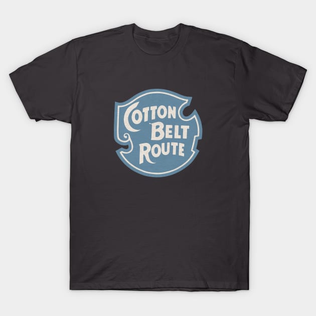 The Cotton Belt Route Railroad T-Shirt by Turboglyde